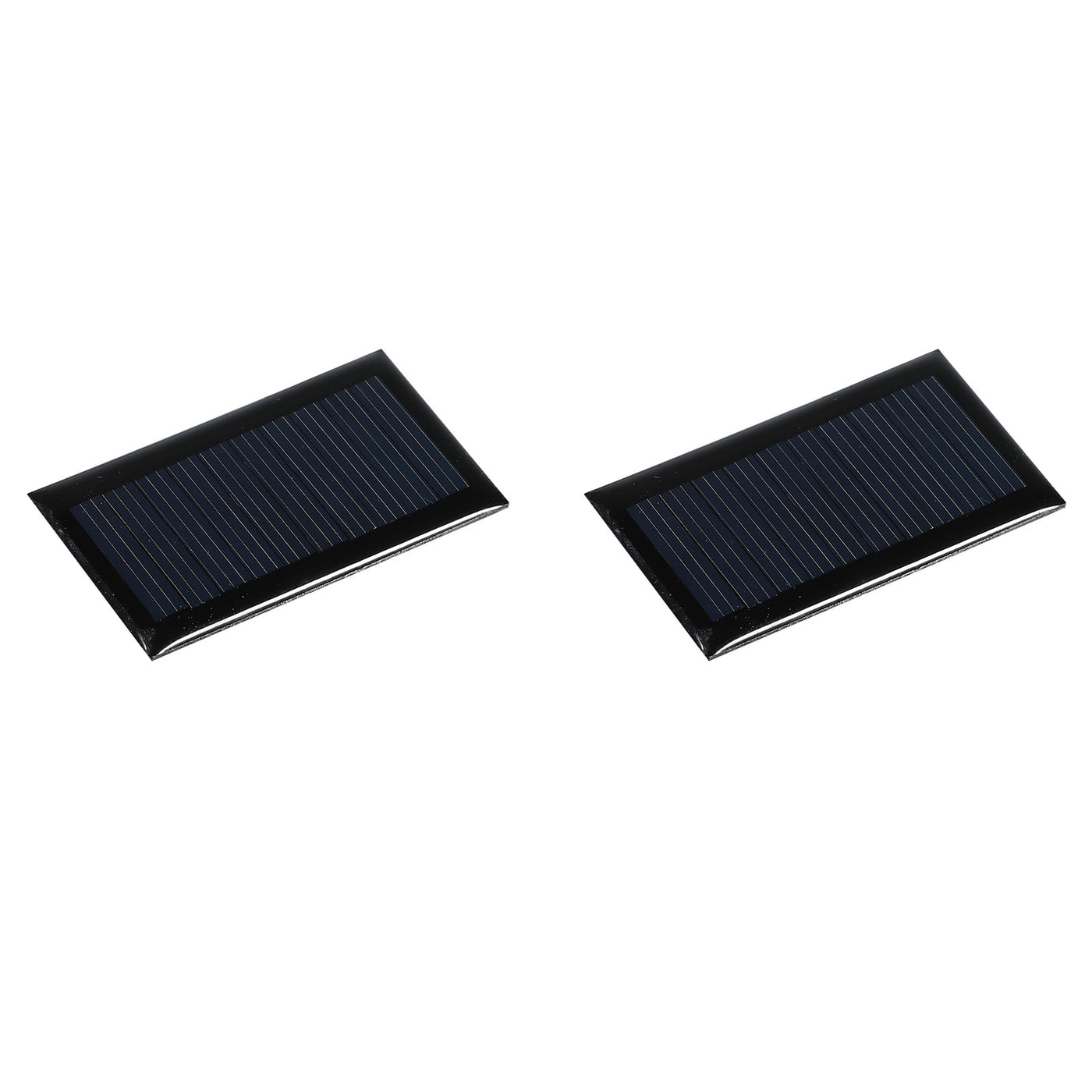 Harfington Mini Solar Panel Cell 5V 45mA 0.225W 53mm x 30mm for DIY Project Pack of 2