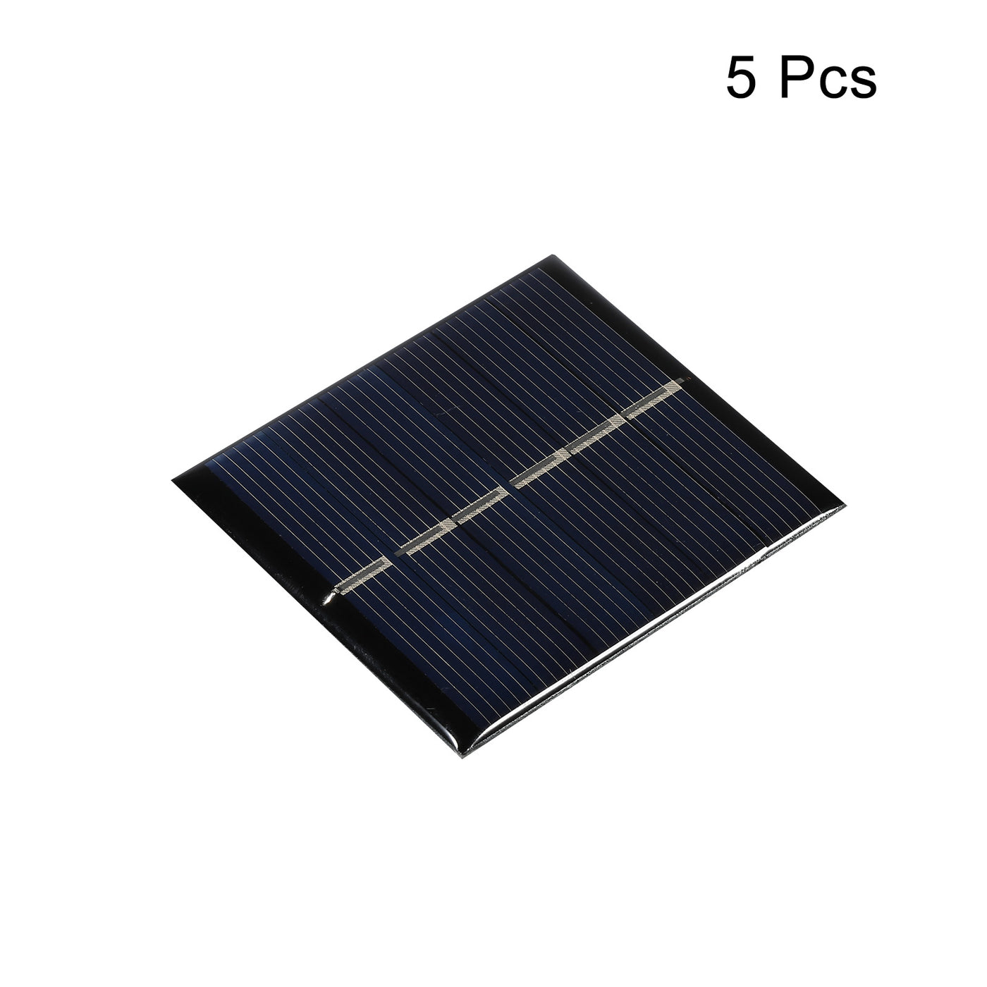 Harfington Mini Solar Panel Cell 3V 150mA 0.45W 60mm x 55mm for DIY Project Pack of 5