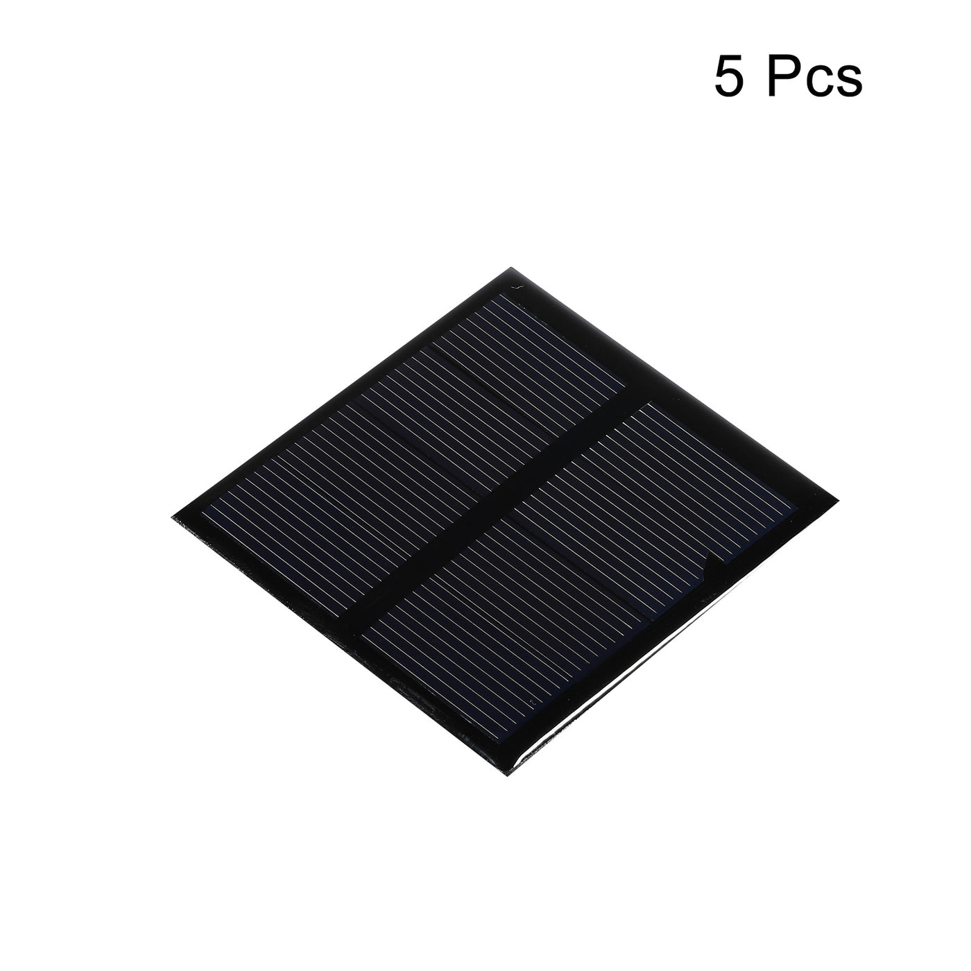 Harfington Mini Solar Panel Cell 2V 150mA 0.3W 60mm x 60mm for DIY Project Pack of 5