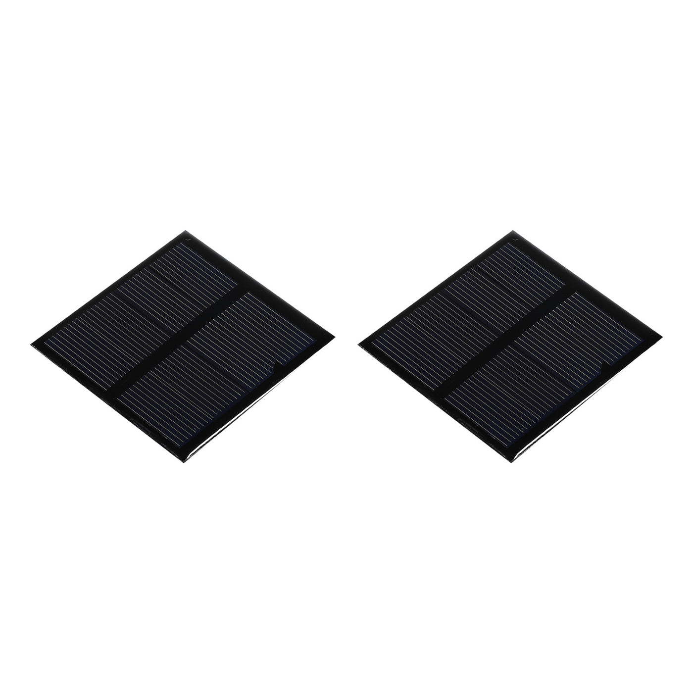 Harfington Mini Solar Panel Cell 2V 150mA 0.3W 60mm x 60mm for DIY Project Pack of 2