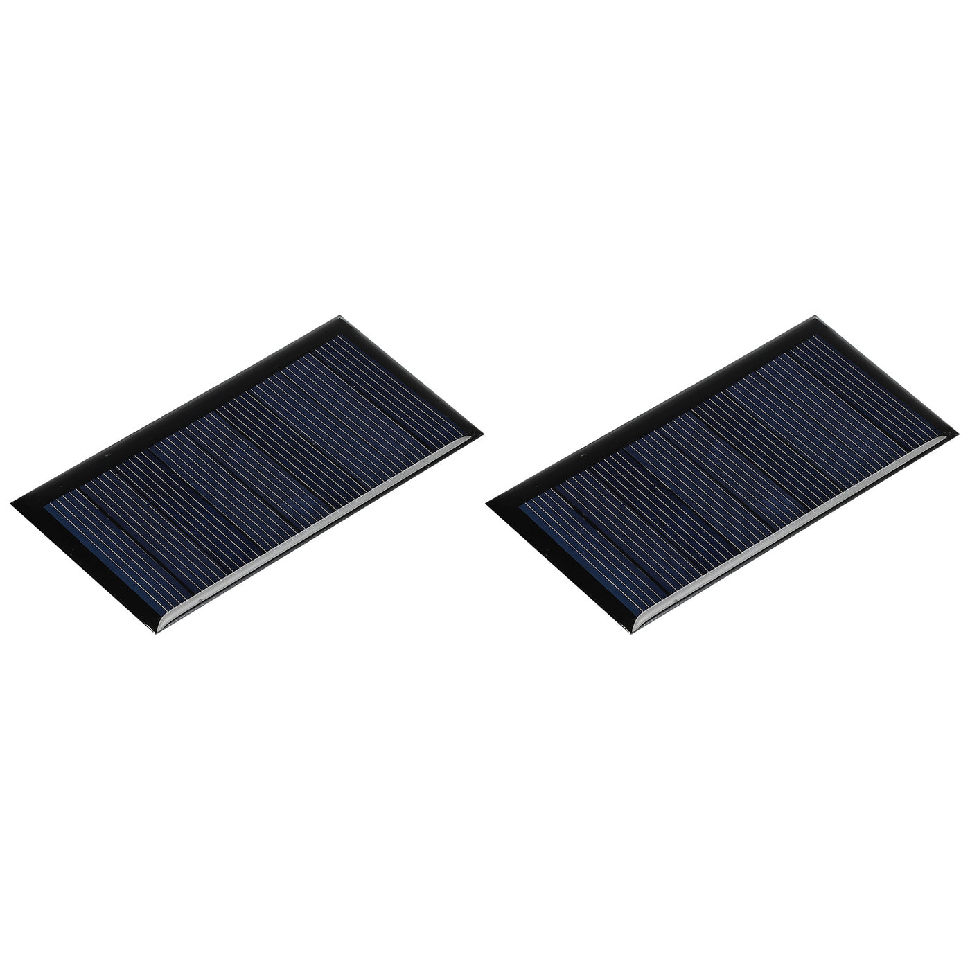 Harfington Mini Solar Panel Cell 4.5V 80mA 0.36W 77.5mm x 40.5mm for DIY Project Pack of 2