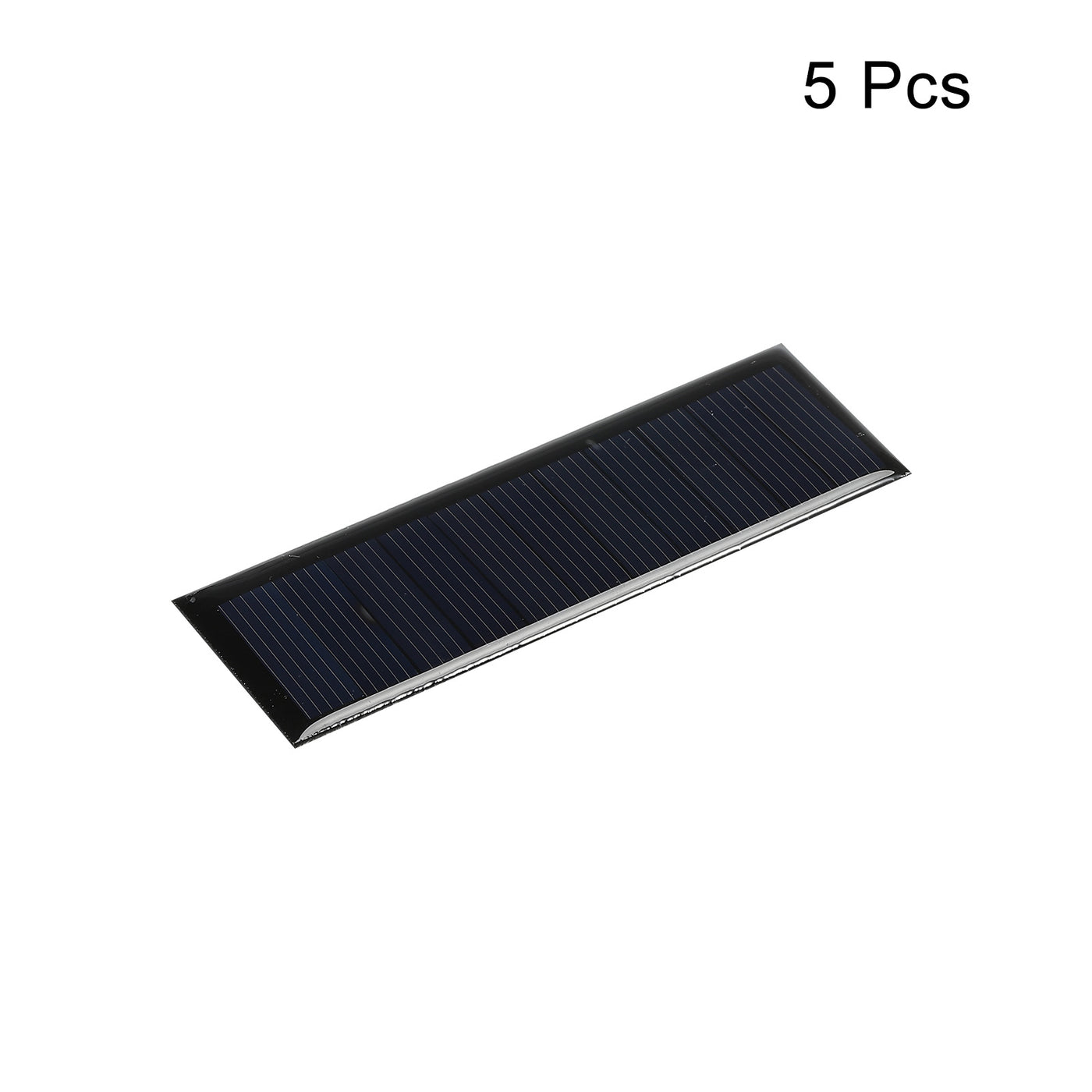 Harfington Mini Solar Panel Cell 5.5V 70mA 0.385W 90mm x 30mm for DIY Project Pack of 5