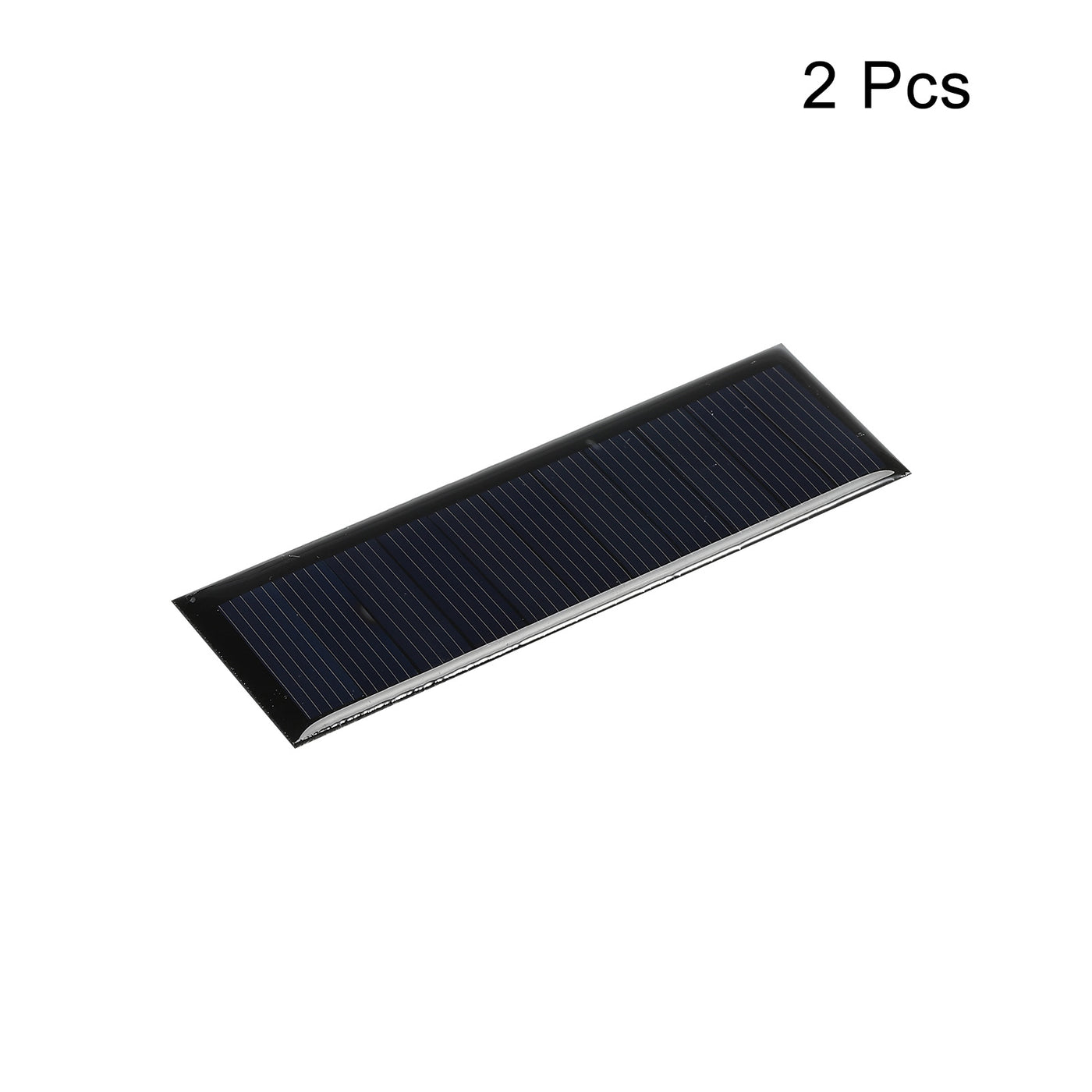 Harfington Mini Solar Panel Cell 5.5V 70mA 0.385W 90mm x 30mm for DIY Project Pack of 2