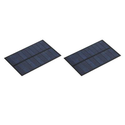 Harfington Mini Solar Panel Cell 5V 175mA 0.875W 98mm x 63mm for DIY Project Pack of 2