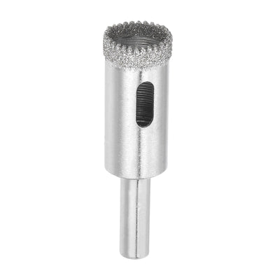 Harfington 14mm Serrated Hollow Core Diamond Drill Bits Hole Saw for Glass Tile Stone