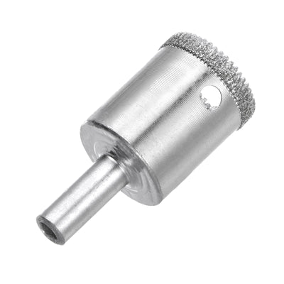 Harfington 24mm Serrated Hollow Core Diamond Drill Bits Hole Saw for Glass Tile Stone