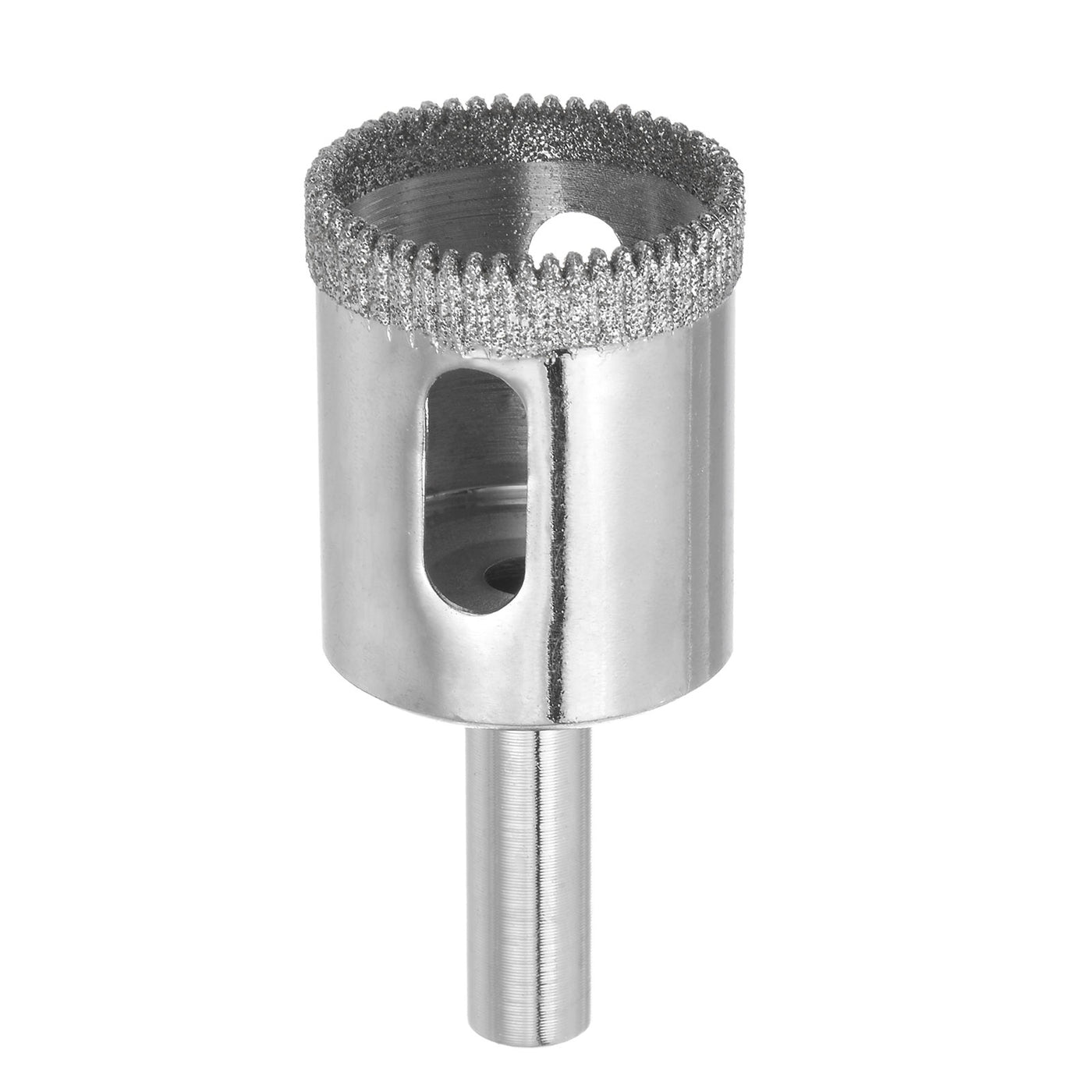 Harfington 25mm Serrated Hollow Core Diamond Drill Bits Hole Saw for Glass Tile Stone