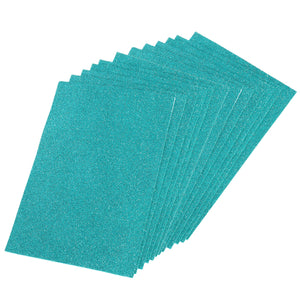 Glitter Eva Foam Sheets Soft Paper Non-Adhesive 11.8 x 7.8 inch Pink 5 Pcs | Harfington