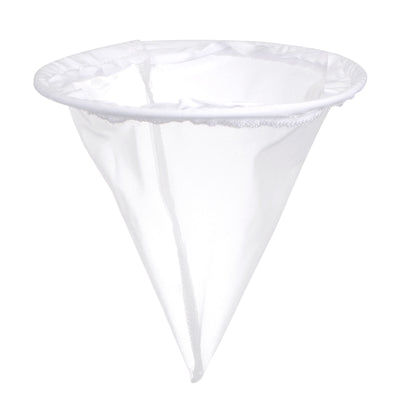 Harfington Uxcell 60 Mesh Paint Filter Bag 7.9" Dia Cone Shape Nylon Strainer for Filtering