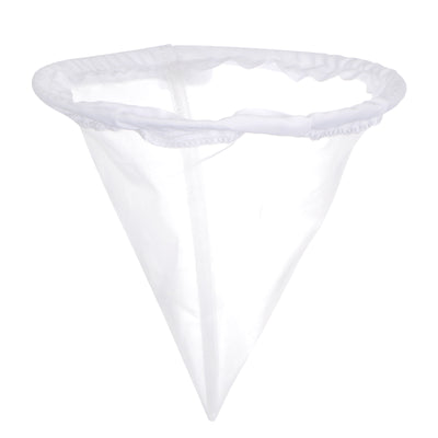 Harfington Uxcell 80 Mesh Paint Filter Bag 7.9" Dia Cone Shape Nylon Strainer for Filtering