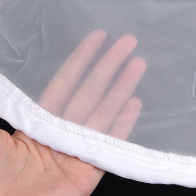 Harfington Uxcell 200 Mesh Paint Filter Bag 7" Dia Cone Shape Nylon Strainer for Filtering