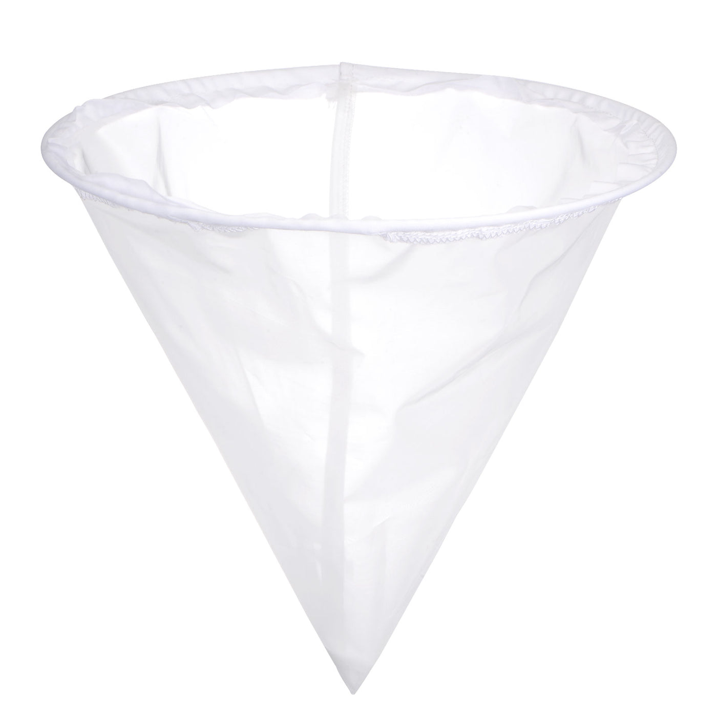 uxcell Uxcell 120 Mesh Paint Filter Bag 10.6" Dia Cone Shape Nylon Strainer for Filtering