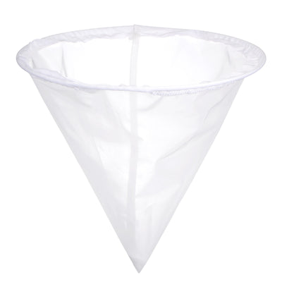 Harfington Uxcell 120 Mesh Paint Filter Bag 10.6" Dia Cone Shape Nylon Strainer for Filtering