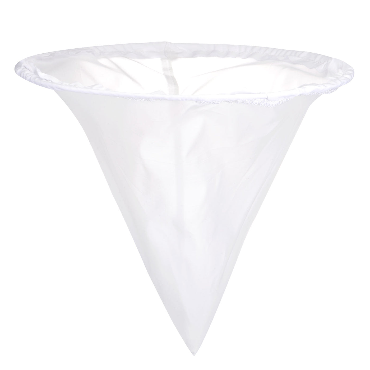 uxcell Uxcell 300 Mesh Paint Filter Bag 9.8" Dia Cone Shape Nylon Strainer for Filtering