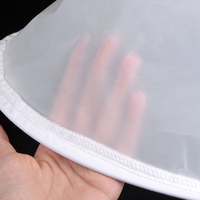 Harfington Uxcell 500 Mesh Paint Filter Bag 11.8" Dia Cone Shape Nylon Strainer for Filtering