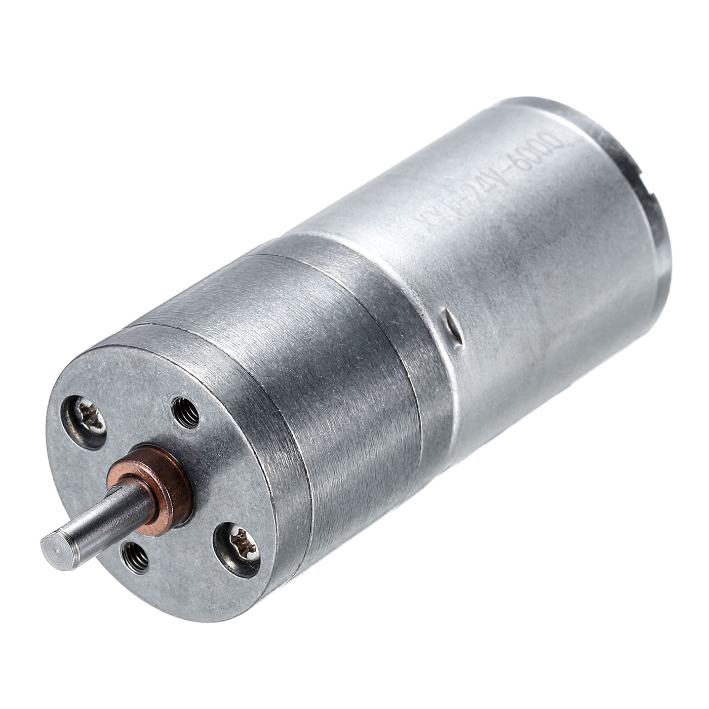 Harfington Micro Gear Box Motor Speed Reduction Geared Motor DC 24V 60RPM JGA25-370 for Electronic Lock DIY RC