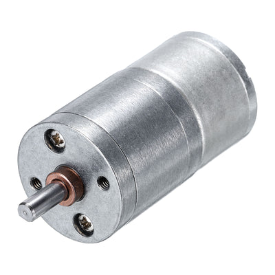 Harfington Micro Gear Box Motor Speed Reduction Geared Motor DC 6V 23RPM JGA25-310 for Electronic Lock DIY RC