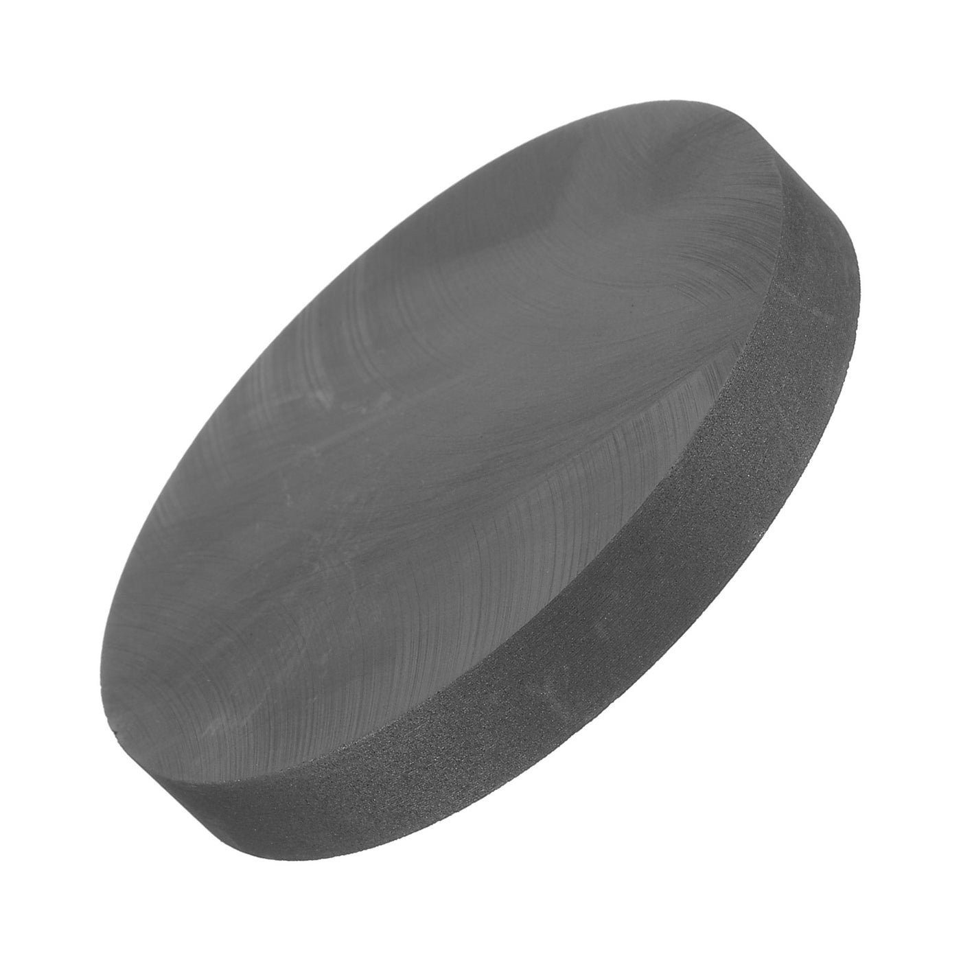 Harfington Round Graphite Block Disk Ingot High Purity Graphite Electrode Plate Sheet 70x10mm for Melting Casting, Electrolysis