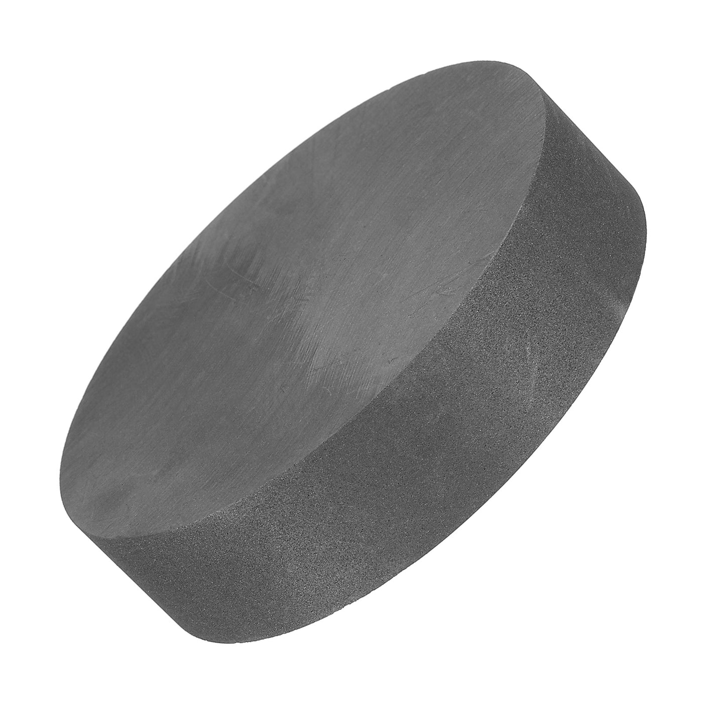 Harfington Round Graphite Block Disk Ingot High Purity Graphite Electrode Plate Sheet 80x20mm for Melting Casting, Electrolysis