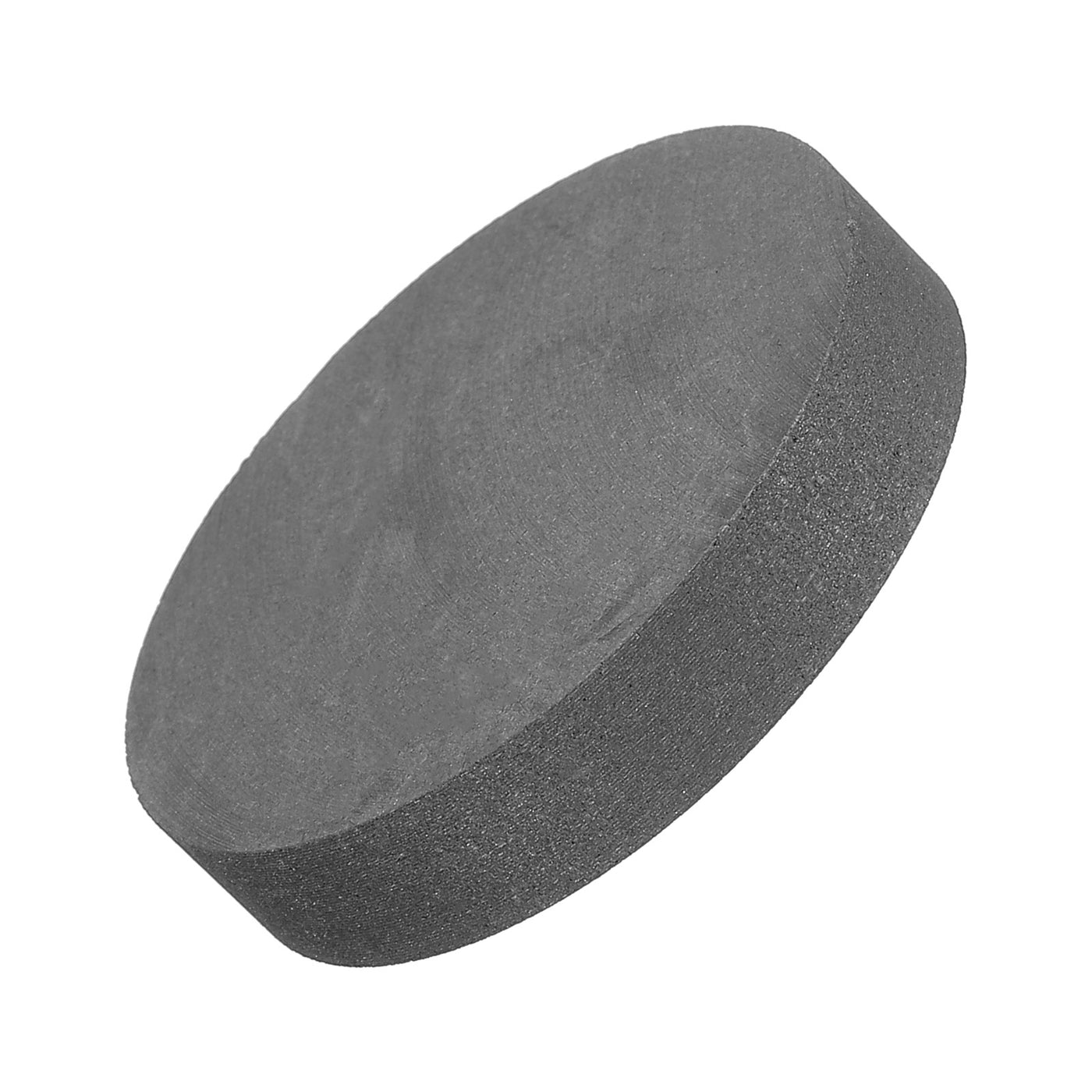 Harfington Round Graphite Block Disk Ingot High Purity Graphite Electrode Plate Sheet 50x10mm for Melting Casting, Electrolysis