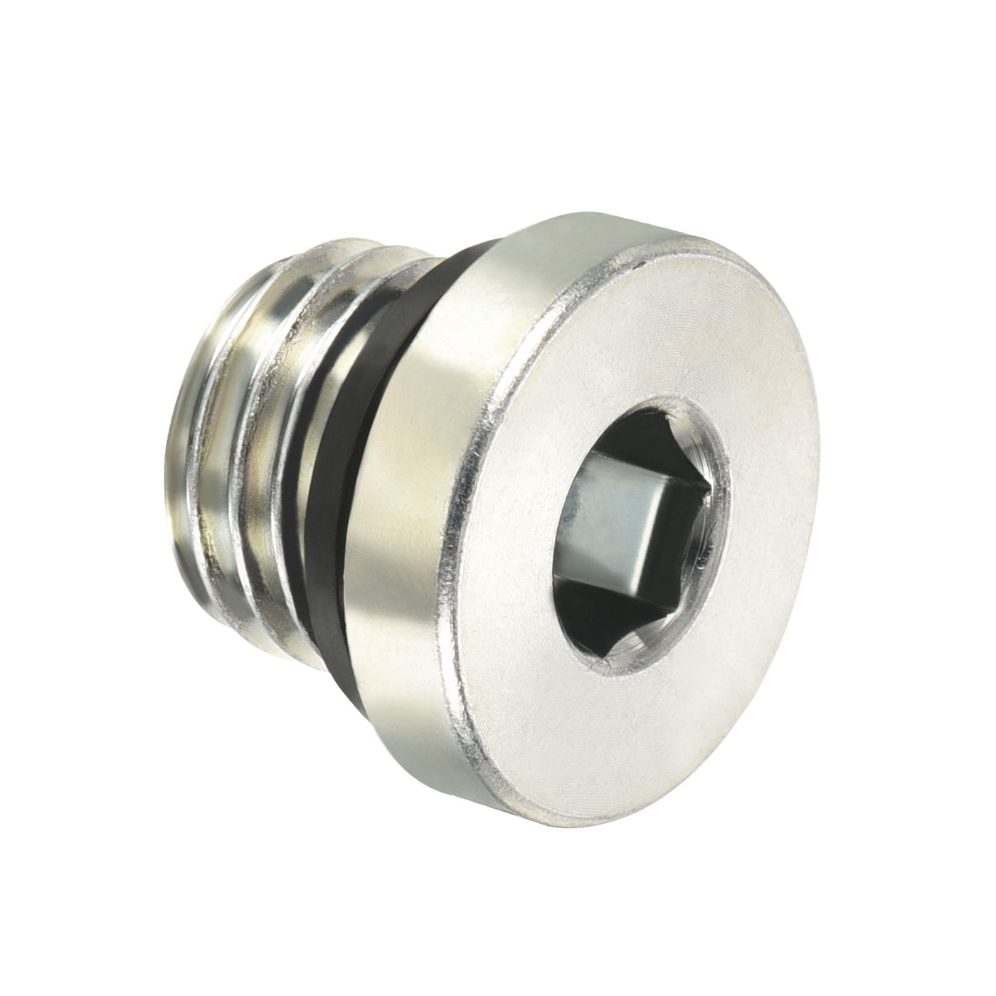 Harfington M16*2 Hex Head Pipe Fitting Plug, Male Thread 45# Steel Plug