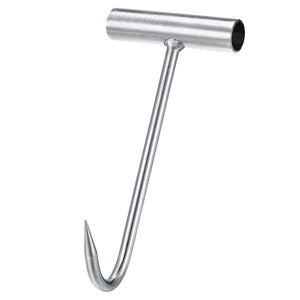 24(600mm) T-Handle Meat Boning Hook, Galvanized T Hooks for