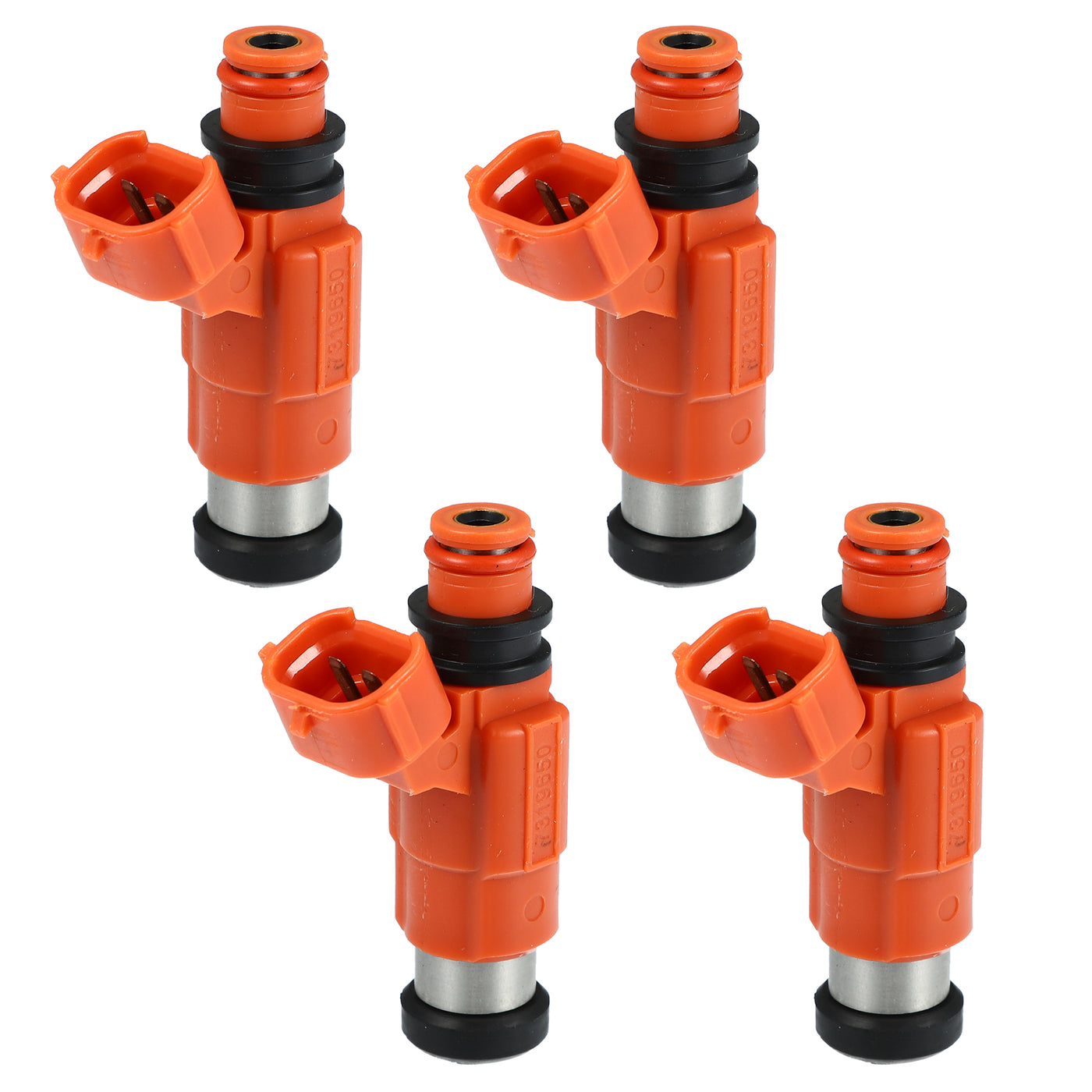 X AUTOHAUX 4pcs CDH210 Fuel Injector Replacement for Yamaha Outboard 115 HP Marine 01-15 for Chrysler Sebring 3.0L for Dodge Stratus 3.0L 2001-2005