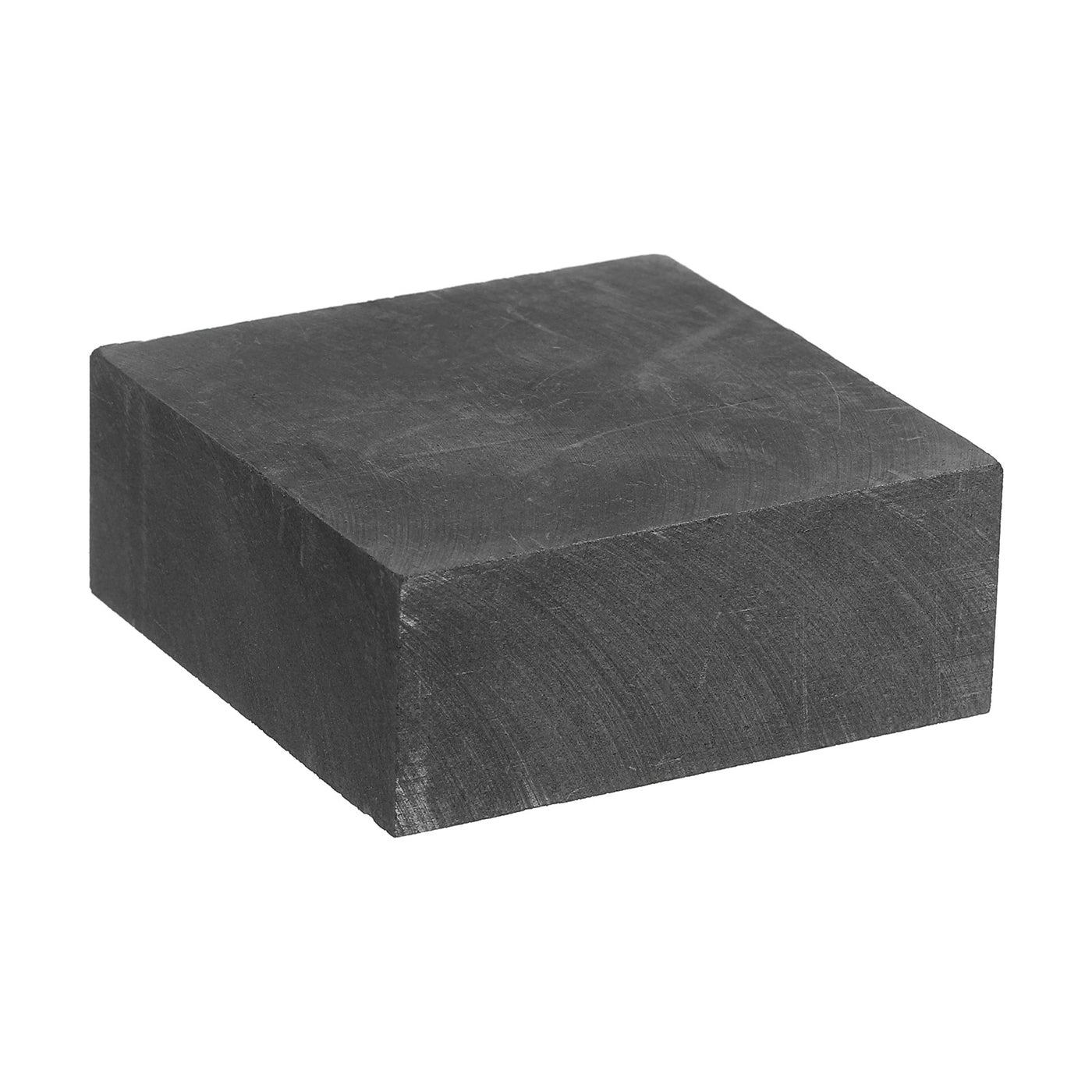 Harfington Graphite Block Ingot Rectangle Graphite Electrode Plate Board 50x50x20mm for Melting Casting, Electrolysis Electroplating