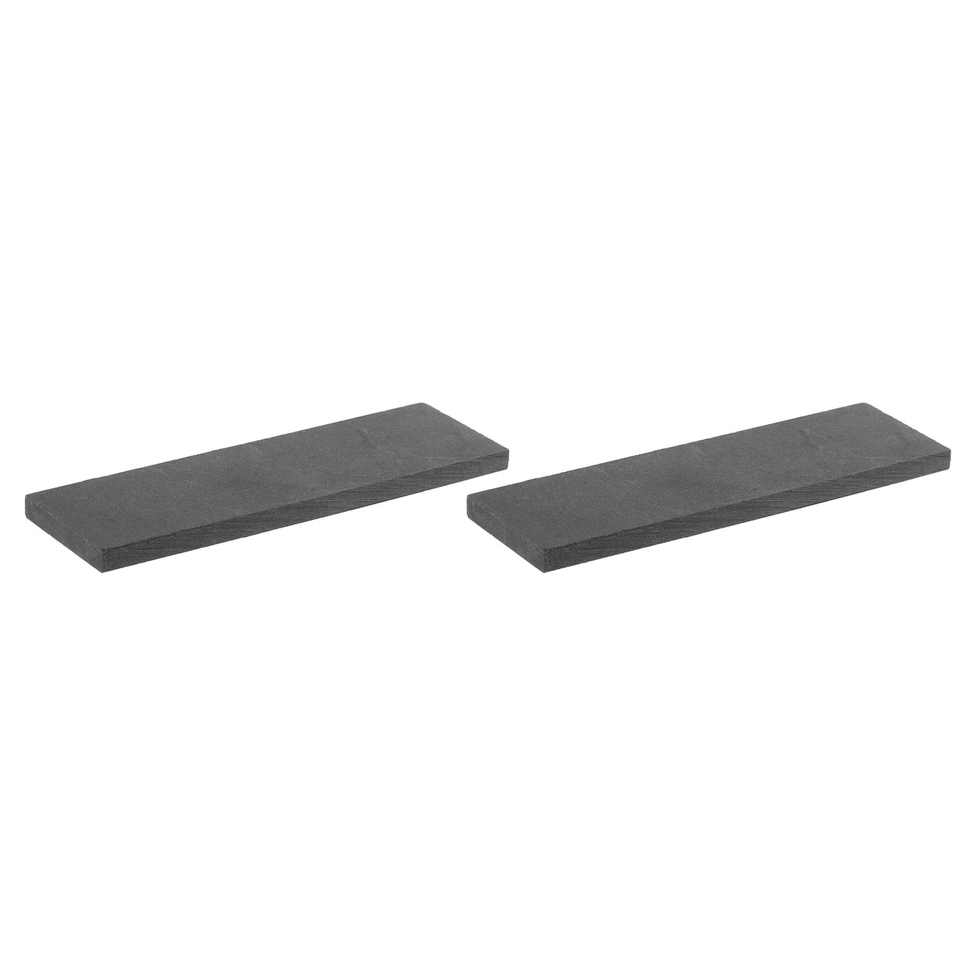 Harfington Graphite Block Ingot Rectangle Graphite Electrode Plate Board 100x30x5mm for Melting Casting, Electrolysis Electroplating, Pack of 2