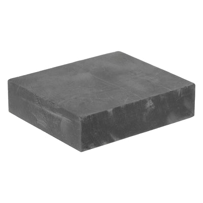 Harfington Graphite Block Ingot Rectangle Graphite Electrode Plate Board 70x80x20mm for Melting Casting, Electrolysis Electroplating