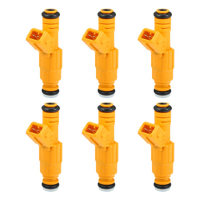 Harfington 6pcs 0280155746 1275194 9454555 Fuel Injector for Volvo 850 2.3L 2.5L 1995-1997 for Volvo C70 2.3L 1998-2002 2.4L 2000-2004 2.5L 1998-1999