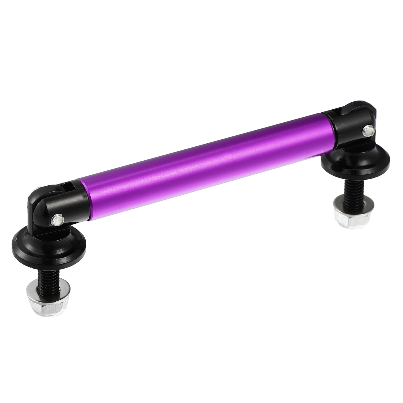 X AUTOHAUX 1pair 75mm 2.95" Splitter Support Rods Adjustable Front Rear Bumper Lip Splitter Strut Rod Tie Support Bars Fit Most Vehicle Purple