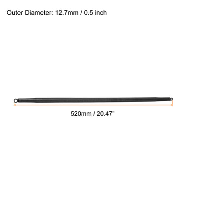 Harfington 2 Stück 12,7mm OD B Typ Federrohrbieger 520mm lang für 16mm 3/8" PVC Rohr in Hausrenovierungen und Elektrikerverkabelung