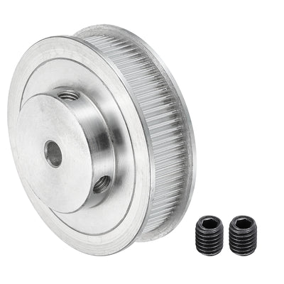 Harfington 80 Teeth 8mm Bore Timing Pulley, Aluminium Synchronous Wheel 22mm with Screw for 3D Printer Belt, CNC Machine