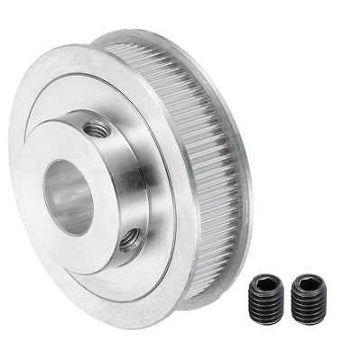 Harfington 80 Teeth 14mm Bore Timing Pulley, Aluminium Synchronous Wheel 22mm with Screw for 3D Printer Belt, CNC Machine