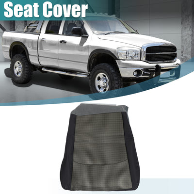 Harfington Black Driver Side Bottom Cloth Seat Cover for Dodge for Ram 1500 2500 3500 4500 5500 SLT 2010-2012 Driver Seat Cushion