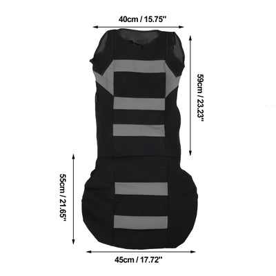 Harfington 2 Stück Vordere Autositz Bezug Universal Sitz Schutz Grau