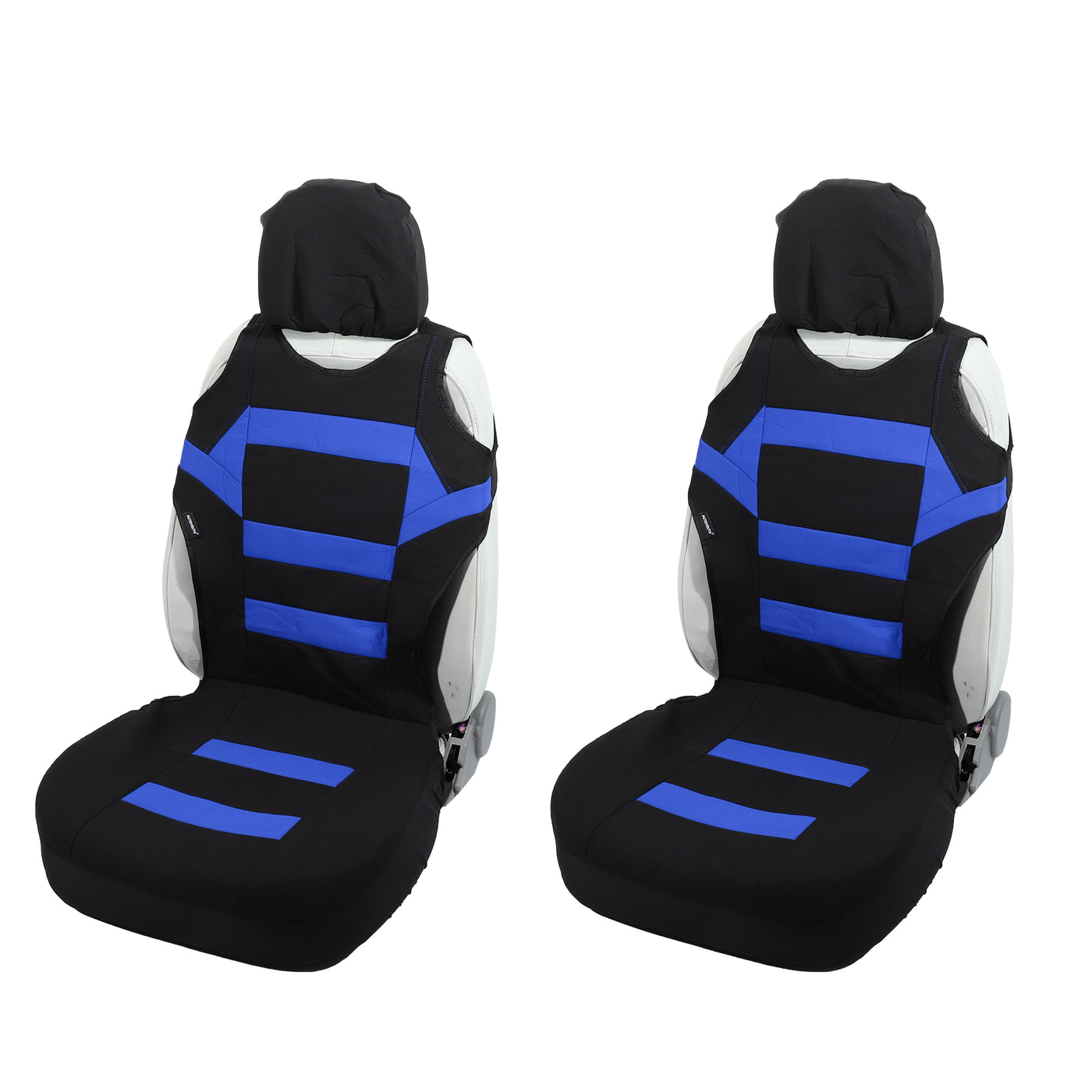 ACROPIX Front Car Seat Cover Universal Seat Protectors Seat Cushion Cover Blue - Pack of 2