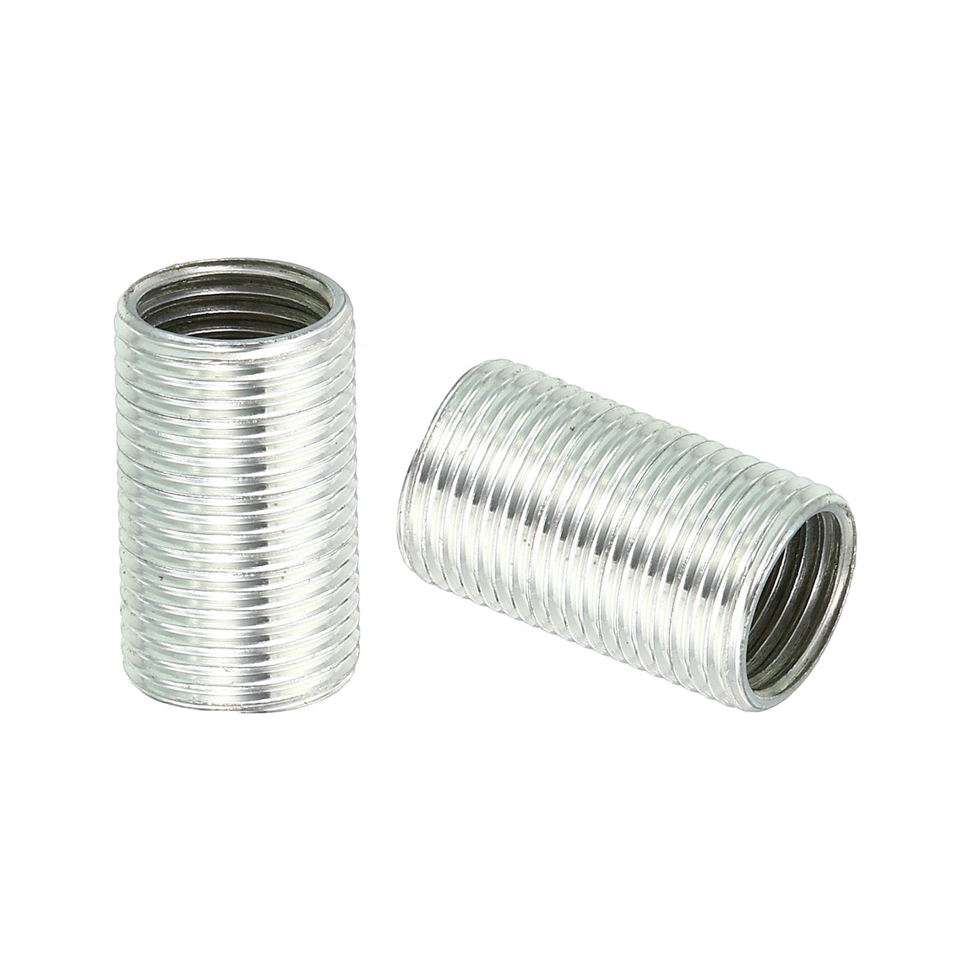 Harfington M12 to M10 Thread Adapters Sleeve Reducing Nut, 1 Set 10/15/20mm Screw Conversion Nut Threaded Tube Coupler Connector Pipe Fitting