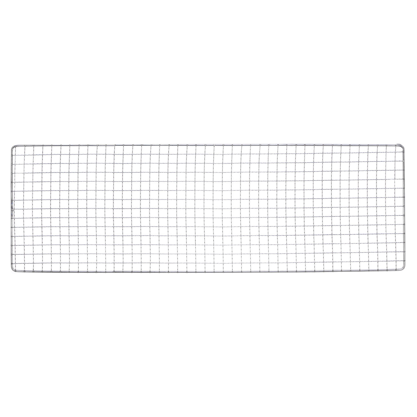 Harfington Square BBQ Grill Net 19x62cm Stainless Steel Barbecue Mesh Mat