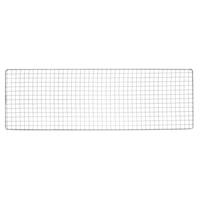 Harfington Square BBQ Grill Net 19x62cm Stainless Steel Barbecue Mesh Mat