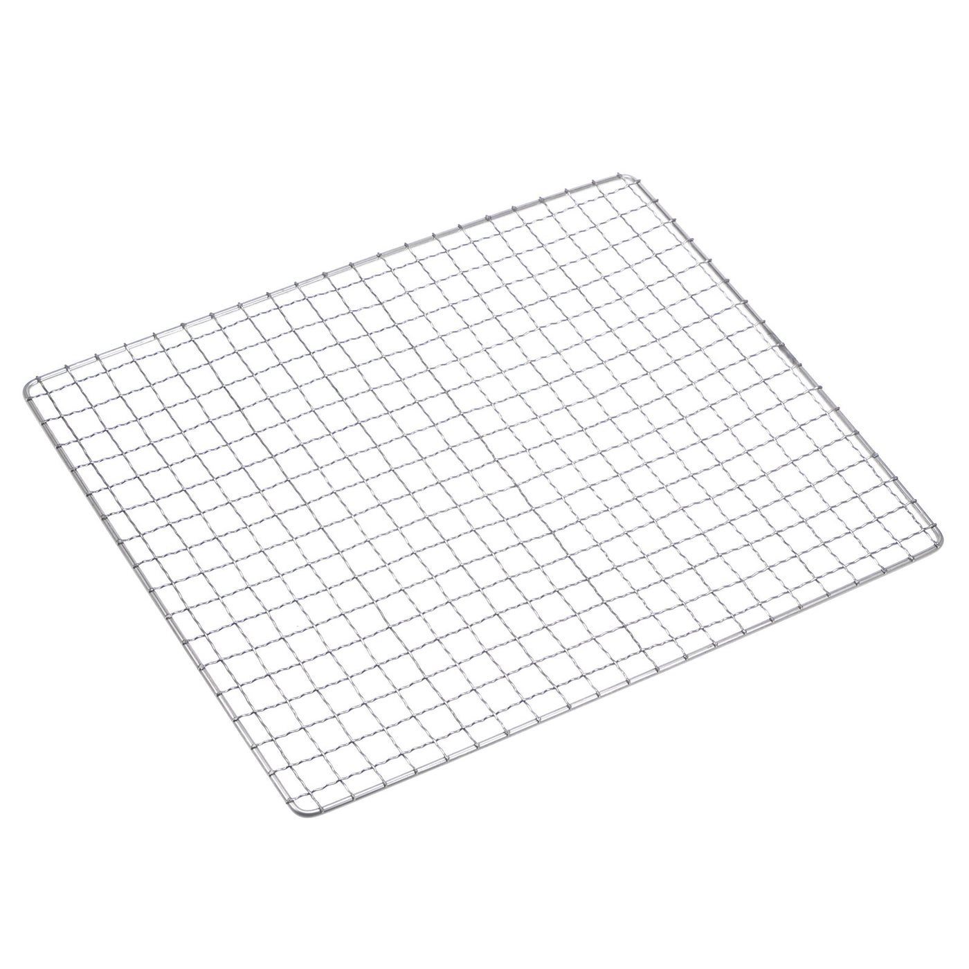 Harfington Square BBQ Grill Net 12.6"x10.2" Stainless Steel Barbecue Mesh Mat