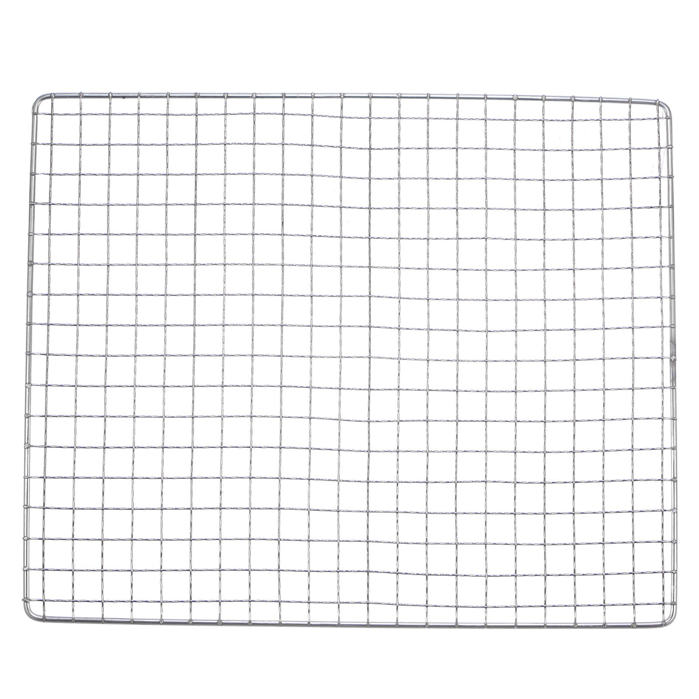 Harfington Square BBQ Grill Net 12.6"x10.2" Stainless Steel Barbecue Mesh Mat