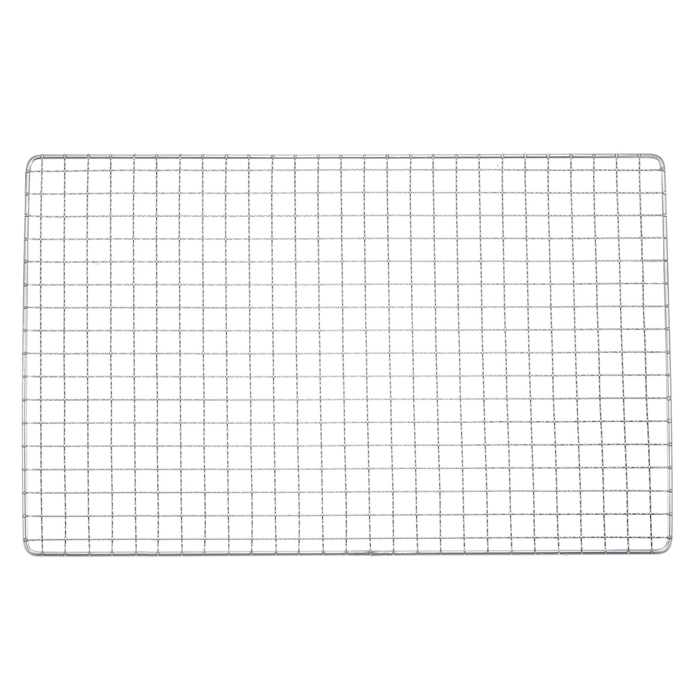 Harfington Square BBQ Grill Net 17.3"x11.6" Stainless Steel Barbecue Mesh Mat