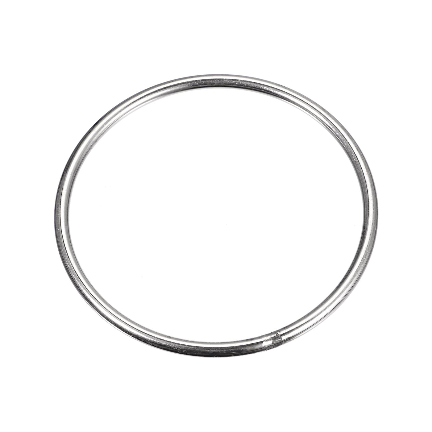 uxcell Uxcell 304 Stainless Steel O Rings, Multi-Purpose Metal Welded O-rings Round Rings