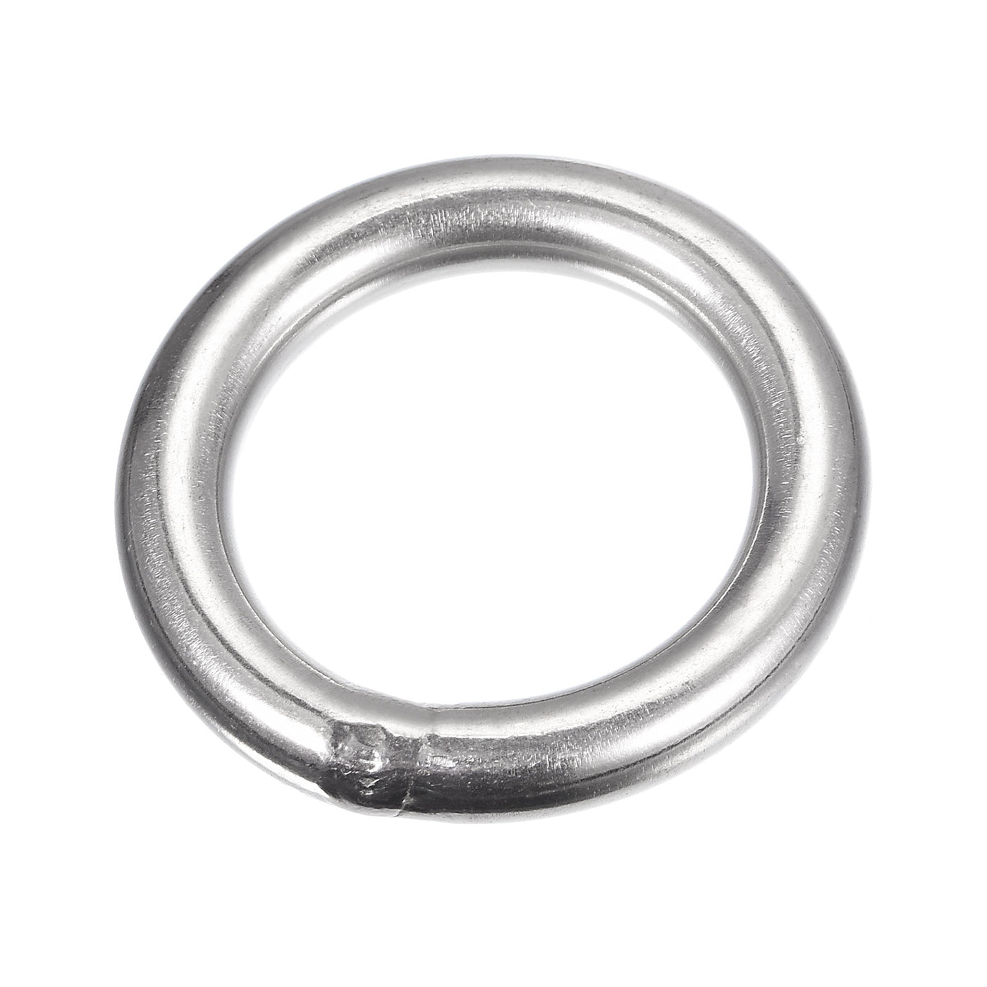 uxcell Uxcell 304 Stainless Steel O Rings, Multi-Purpose Metal Welded O-rings Round Rings