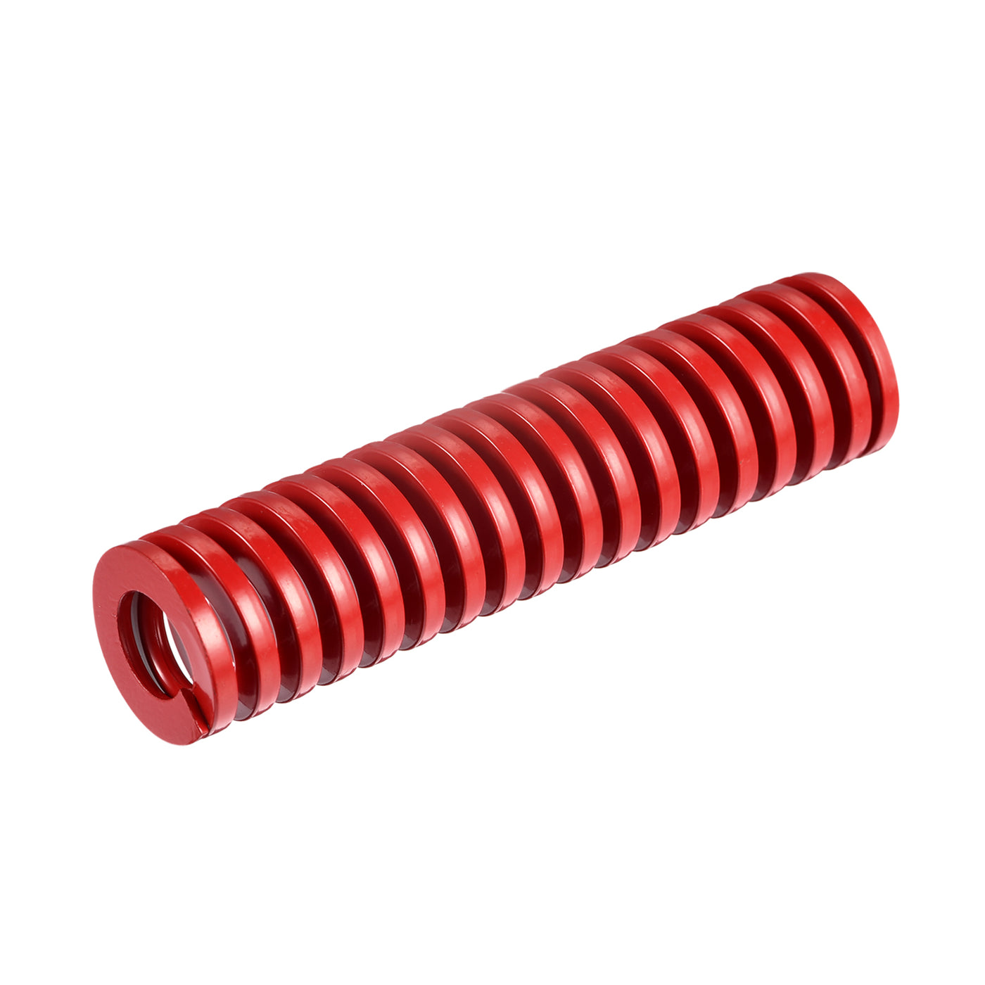 uxcell Uxcell Die Spring, 25mm OD 100mm Long Spiral Stamping Medium Load Compression, Red