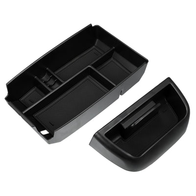 Harfington Set of 2 Car Center Console Armrest Storage Box Tray Dashboard Organizer Insert Tray Fit For Ford Bronco Sport 2021 2022 2023