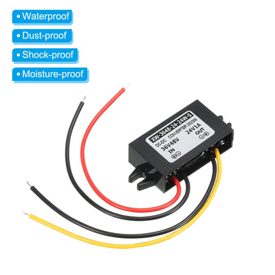 Harfington DC 36V 48V bis DC 24V 1A 24W Leistung Wandler Regler Kunststoff Schale für LED Solaranlage