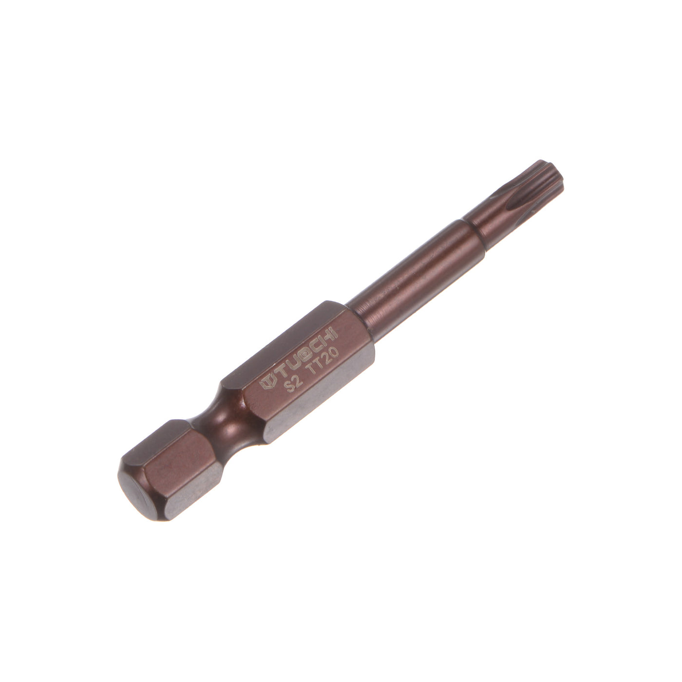 Harfington 10Stück T20 Torx Bit 1/4" Sechskantschaft 2" Länge Magnetische Sicherheit Stern Schraubendreher Elektrowerkzeug, Rot